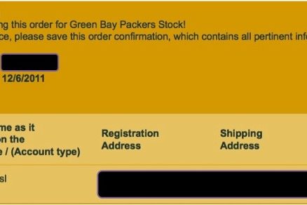 I own “part” of an NFL franchise I own “part” of an NFL franchise